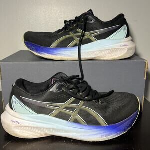 Asics Womens Running‎ Shoes Size 8.5 Gel Kayano 30 1012B357 Black Sneakers